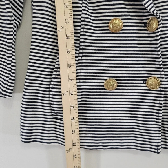 CAbi 823 Life Navy/White Striped Jacket Size Small - Picture 7 of 12
